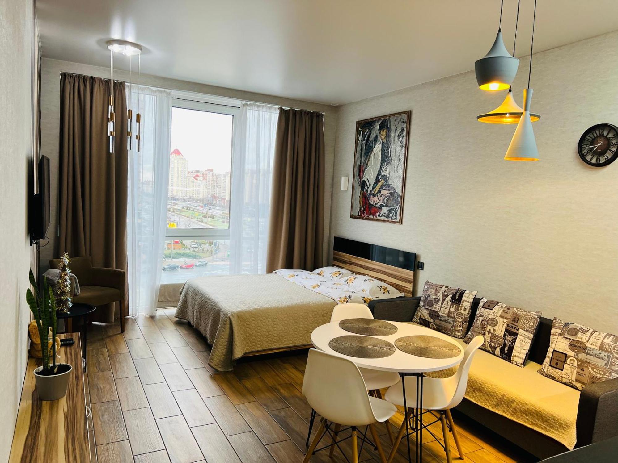 Apartment Smart Plaza Obolon' Київ Екстер'єр фото